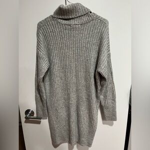 Tahari ribbed knit sweater dress